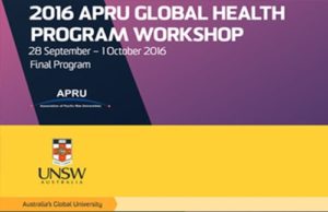 OLFU Research Teams Vie for APRU Award in Australia