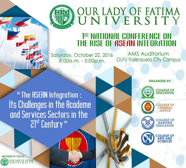 OLFU Hosts National Conference on ASEAN Integration
