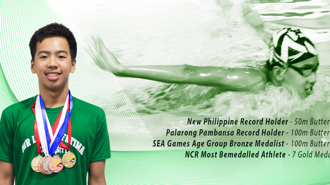 Thruelen, Philippines’ fastest swimmer in his Age Group