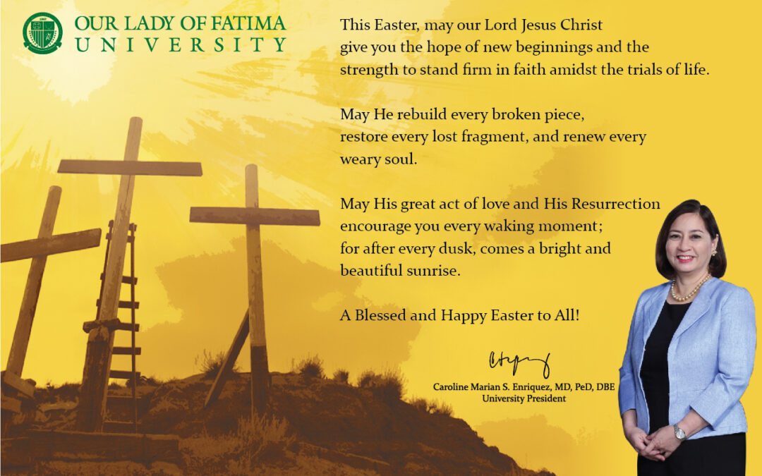 Easter Message from the University President