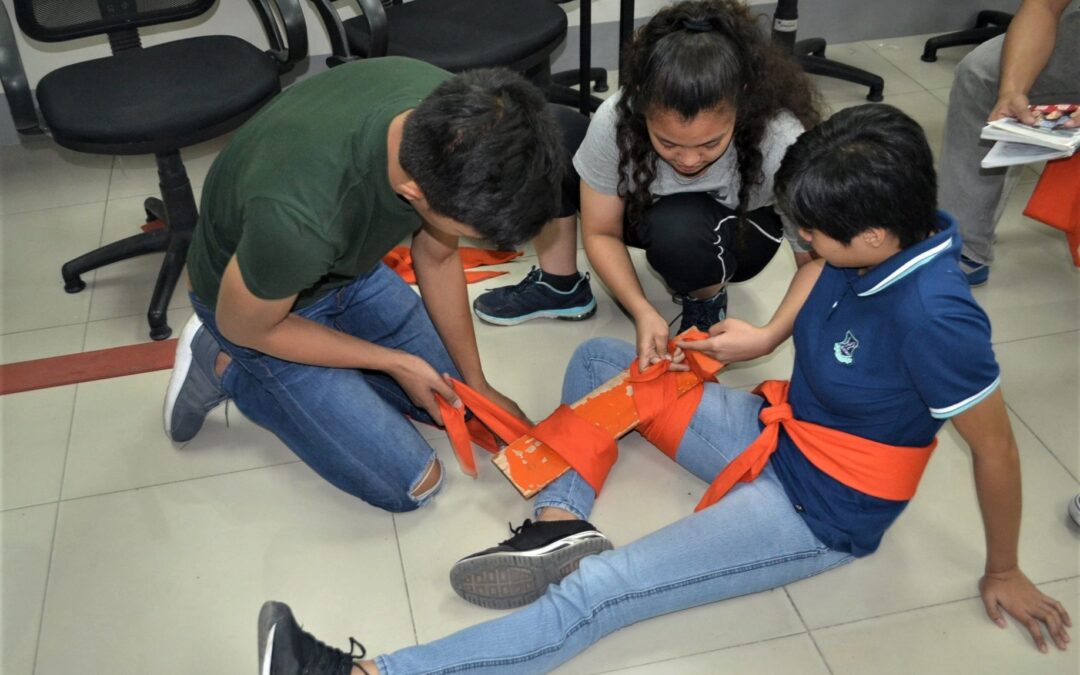 OLFU Criminology Students undergo Emergency Preparedness Training