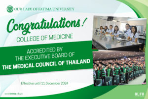 College of Medicine receives accreditation from The Medical Council of Thailand