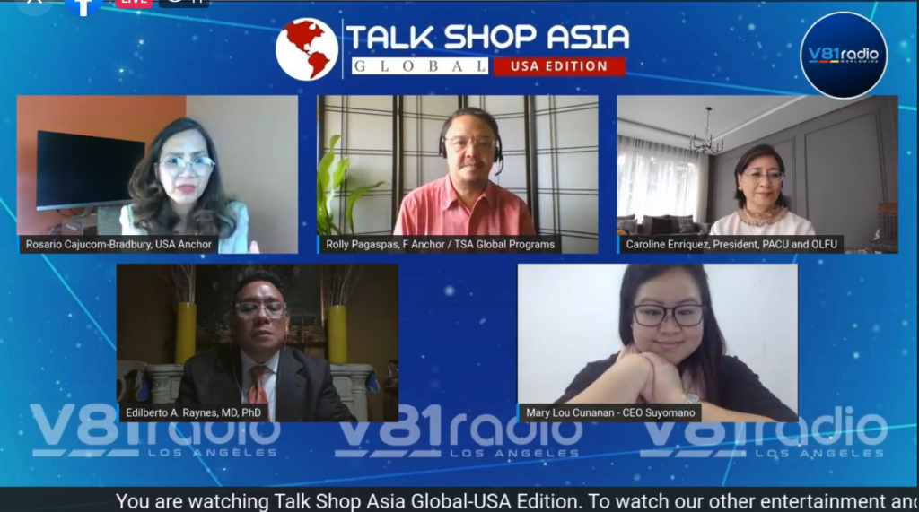 OLFU and PACU President talks about PH Education in Global Radio Program
