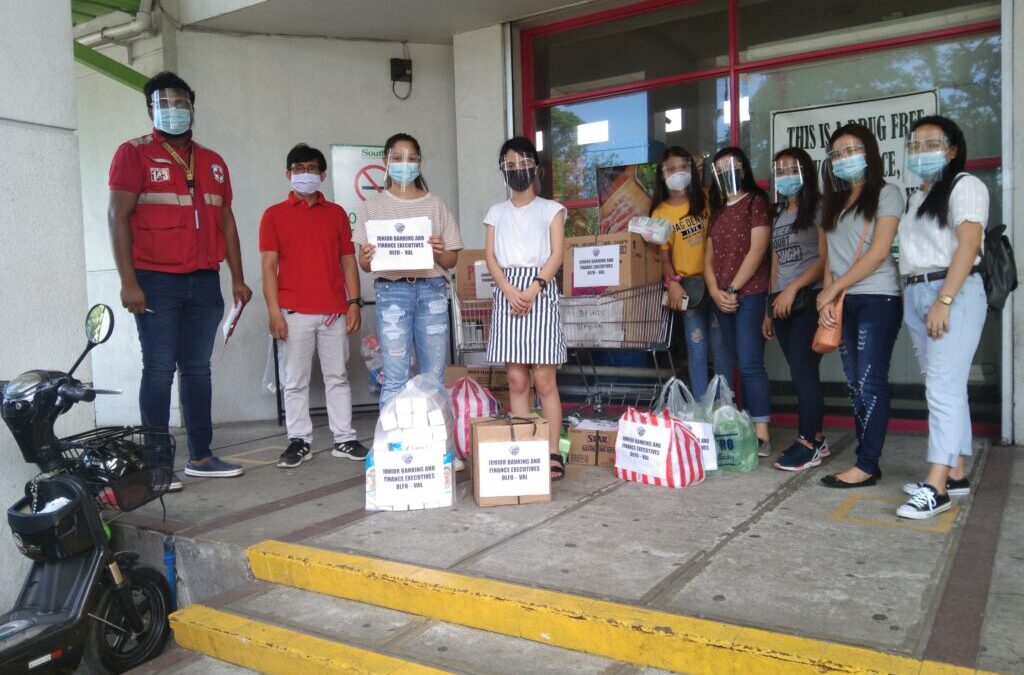 Future Bankers and Execs hold Donation Drive for Typhoon Ulysses Victims