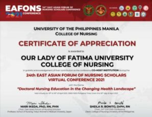 Nursing co-hosts East Asian Forum of Nursing Scholars Conference 2021