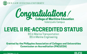Maritime Programs granted Level II Accreditation