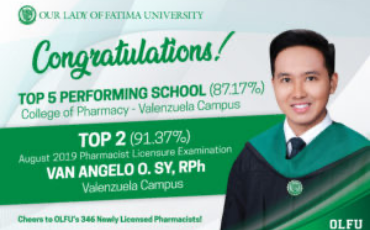 College of Pharmacy notches Dual Win in Board Exams