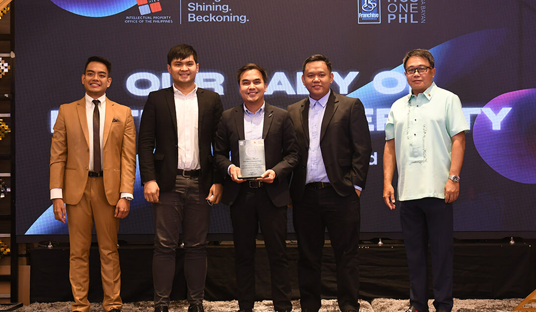 Philippines’ Intellectual Property Agency presents OLFU with Silver Award