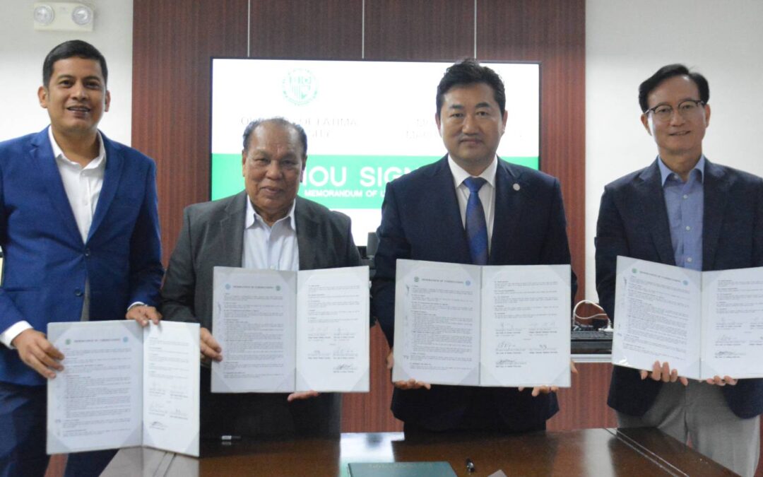 President of South Korea’s MMU visits OLFU, signs MoU anew