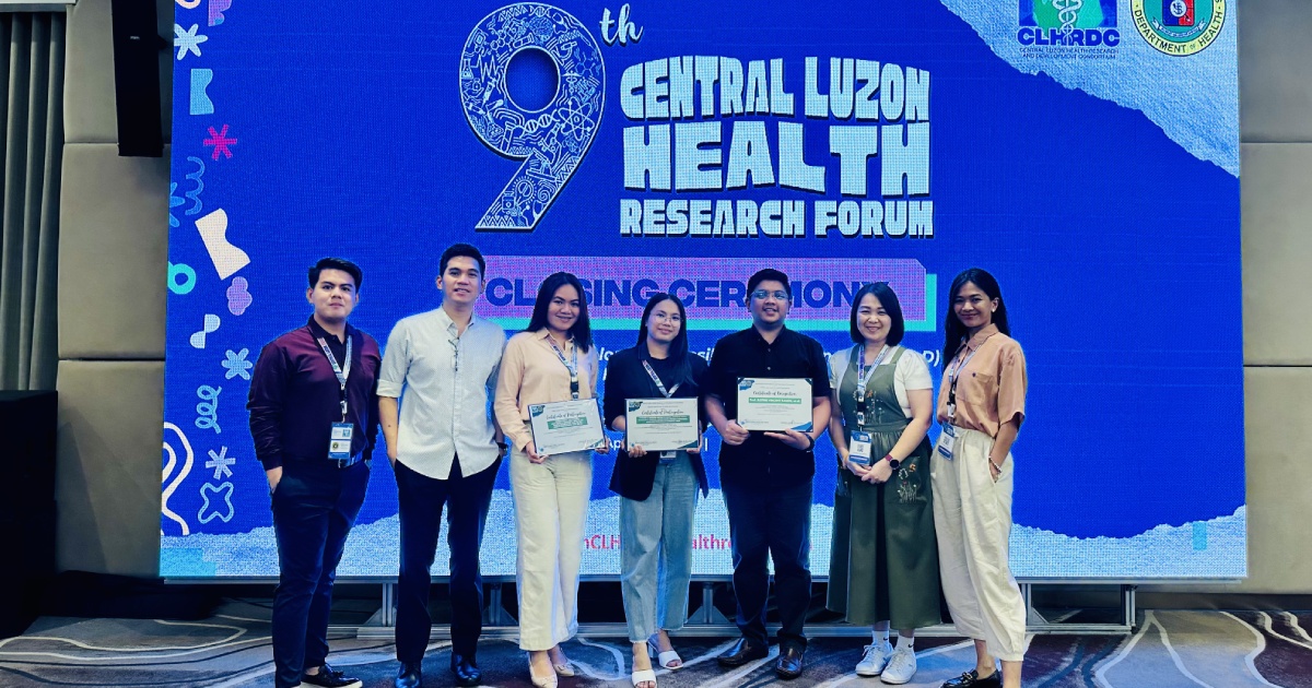 OLFU-Pampanga exemplifies excellence at 9th Regional Health Research Forum