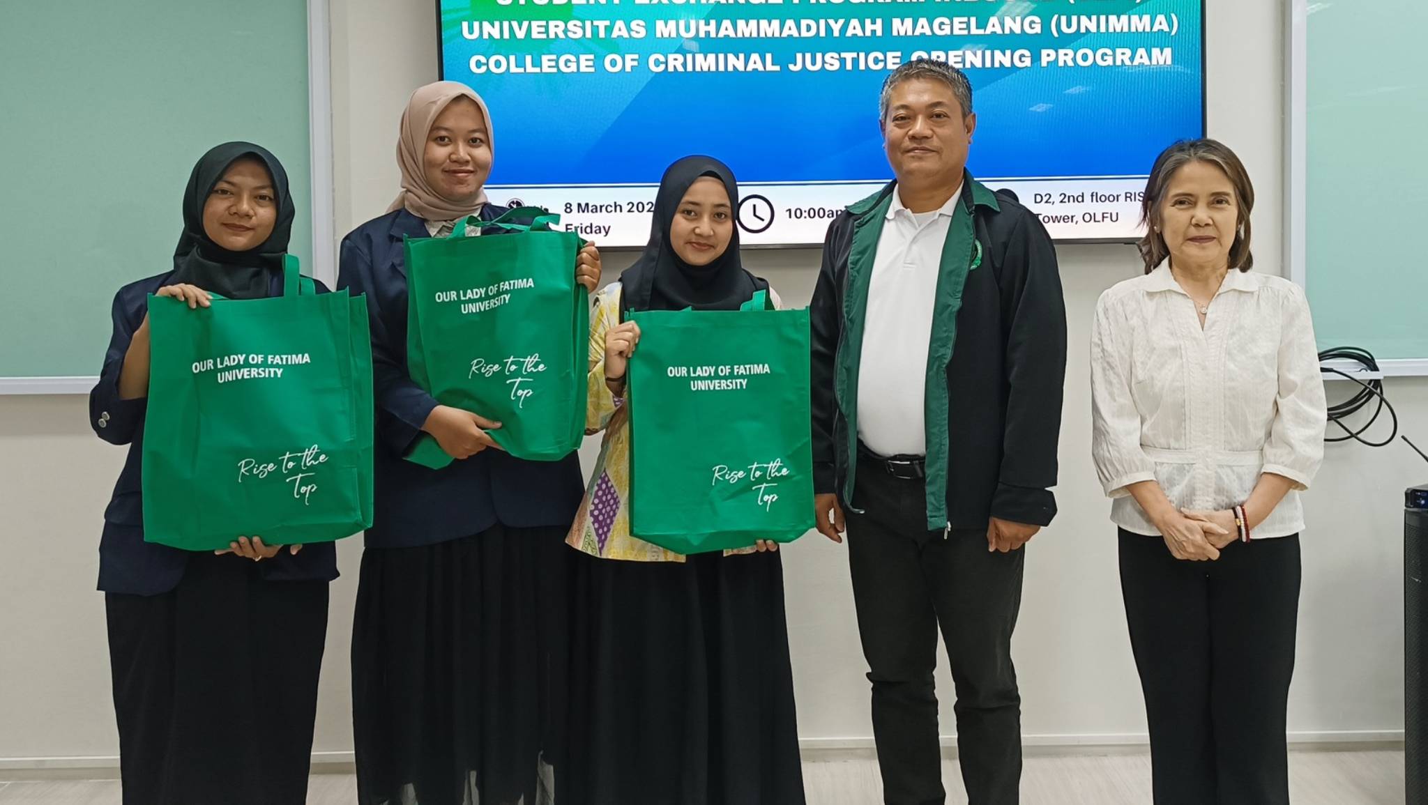 Indonesian law students embark on Exchange Program at OLFU
